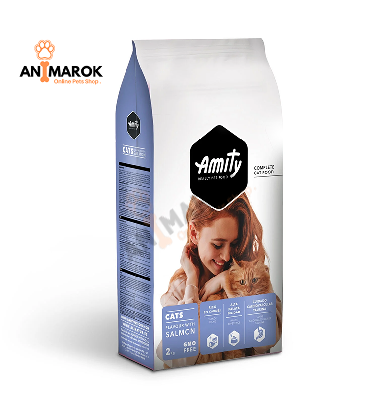 AMITY Chat Adulte Saumon