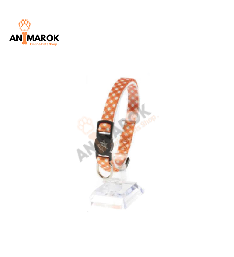 Leopet collier pour chats imprimé Grille couleurs ass