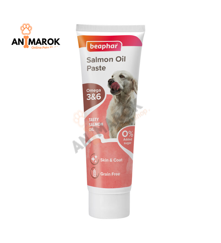 Beaphar – Pâte à l’Huile de Saumon pour Chien