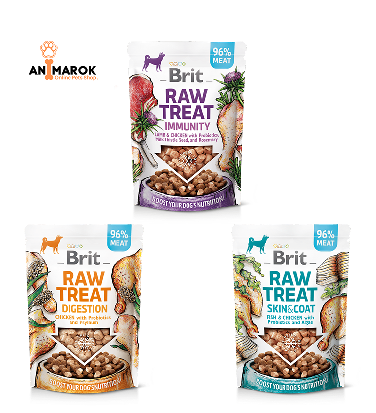 Brit Raw Treats – Friandises Lyophilisées Naturelles pour Chiens