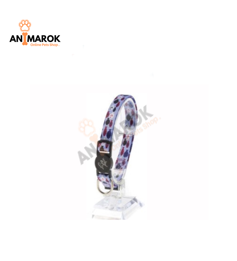 Leopet collier pour chats imprimé poisson couleurs ass